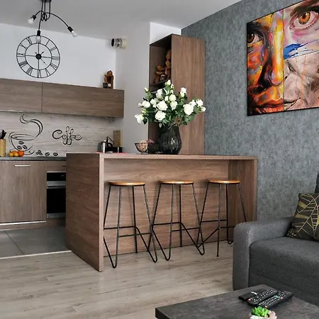 Q Gold - 3 Pokoje, Garaż, Klimatyzacja, Netflix * Łódź