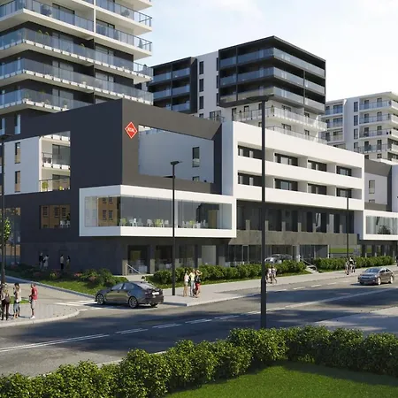 Apartament Q Gold - 3 Pokoje, Garaż, Klimatyzacja, Netflix *