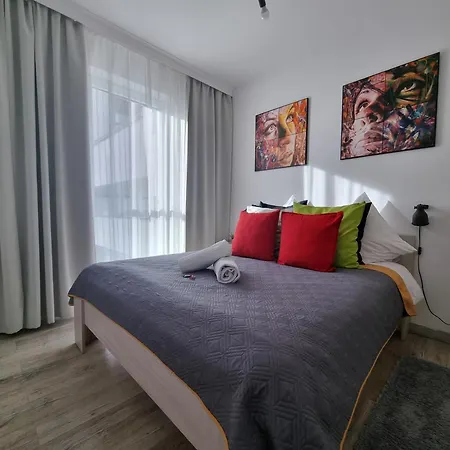 Q Gold- 3 Pokojowy Klimatyzowany Przy Manufakturze Z Garazem Gratis, Fv Appartamento Łódź