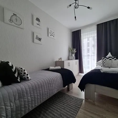 Q Gold - 3 Pokoje, Garaż, Klimatyzacja, Netflix Apartament *