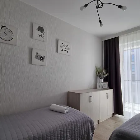 Q Gold - 3 Pokoje, Garaż, Klimatyzacja, Netflix Apartament Łódź