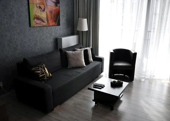 公寓 Q Gold- 3 Pokojowy Klimatyzowany Przy Manufakturze Z Garazem Gratis, Fv 罗兹