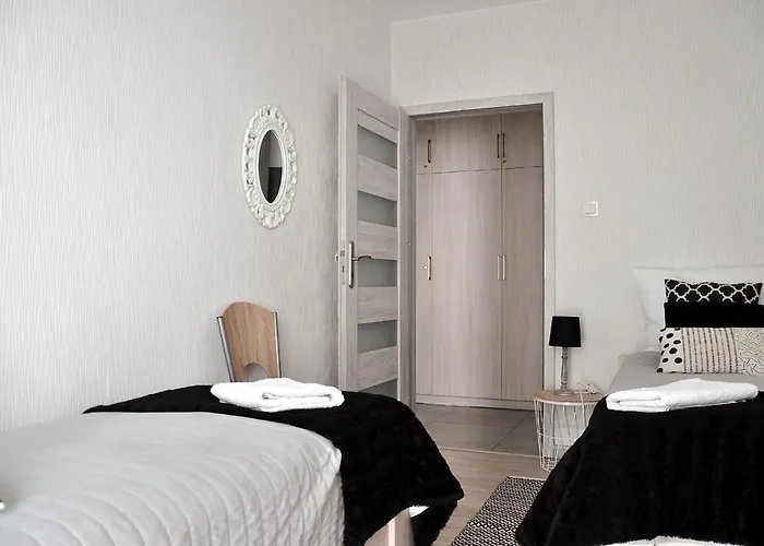 公寓 Q Gold- 3 Pokojowy Klimatyzowany Przy Manufakturze Z Garazem Gratis, Fv *