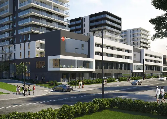 公寓 Q Gold- 3 Pokojowy Klimatyzowany Przy Manufakturze Z Garazem Gratis, Fv *