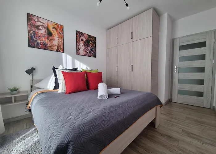 Appartamento Q Gold- 3 Pokojowy Klimatyzowany Przy Manufakturze Z Garazem Gratis, Fv Łódź