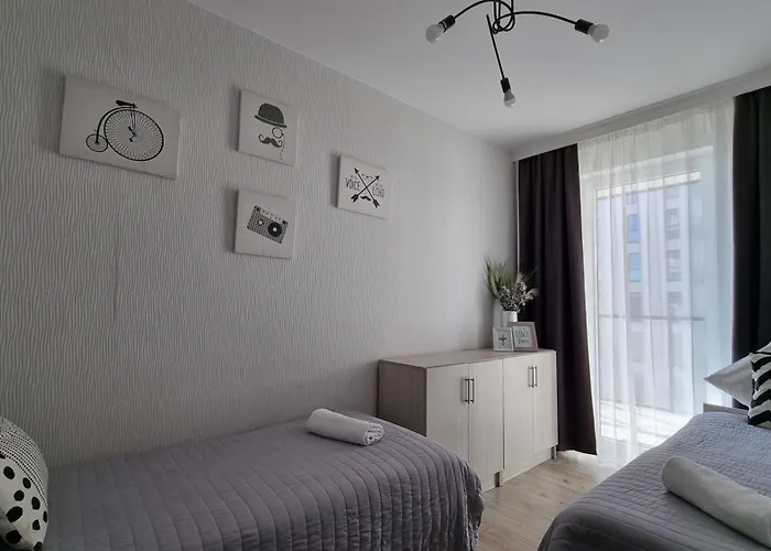 Q Gold- 3 Pokojowy Klimatyzowany Przy Manufakturze Z Garazem Gratis, Fv Appartamento Łódź