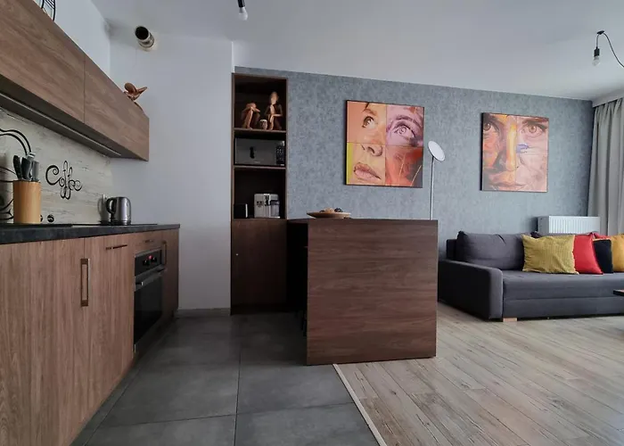 Appartamento Q Gold- 3 Pokojowy Klimatyzowany Przy Manufakturze Z Garazem Gratis, Fv *